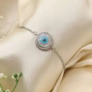 Adjustable Evil Eye Bracelet