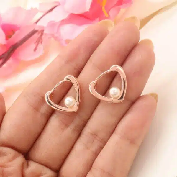 Alessandra Rich heartshaped Earrings  Farfetch