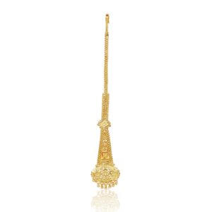 Traditional Mang Tika – Gold Plated One Gram Jewellery Style
